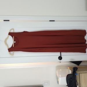 Maxi dress with pockets